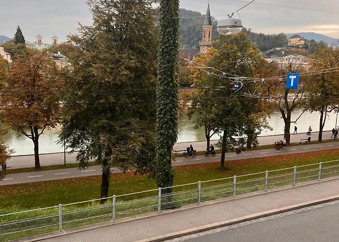 Ubytování v soukromí Palais Am Kai - Zentrale Lage, Kostenloser Parkplatz Solnohrad